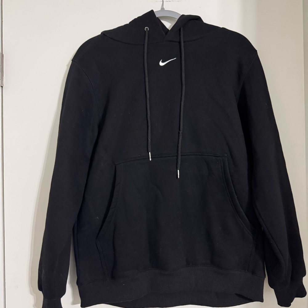 Nike Black Sweatshirt Hoodie Athletic Style